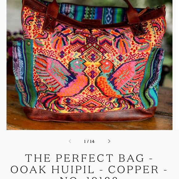 Nena & Co. Multicolor Embroidered Tote - Picture 11 of 11